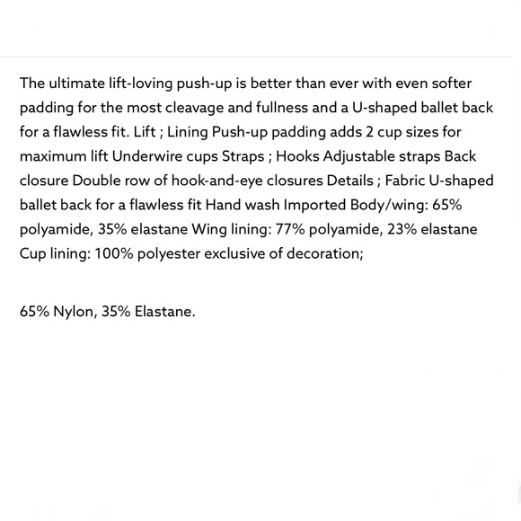 Victoria’s Secret Bombshell Add 2 Cups Push Up Bra NWT - Picture 8 of 8